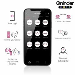 Comprar ONINDER CUTE - LOVE BUNNY VIBRADOR PUNTO G Y CLITORIS - APP MUNDIAL GRATUITA al mejor precio - Envíos Discretos