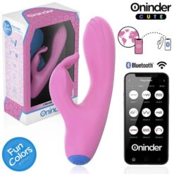 Comprar ONINDER CUTE - LOVE BUNNY VIBRADOR PUNTO G Y CLITORIS - APP MUNDIAL GRATUITA al mejor precio - Envíos Discretos