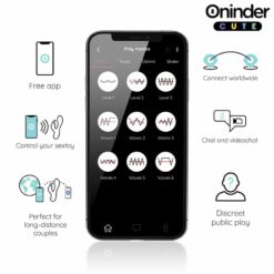 Comprar ONINDER CUTE - LOVE BUNNY VIBRADOR PUNTO G Y CLÍTORIS - APP MUNDIAL GRATUITA al mejor precio - Envíos Discretos