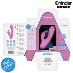 Comprar ONINDER CUTE - LOVE BUNNY VIBRADOR PUNTO G Y CLITORIS - APP MUNDIAL GRATUITA al mejor precio - Envíos Discretos