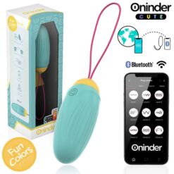 Comprar ONINDER CUTE - LOVE PLEASURE HUEVO VIBRO-GEMAS ROTADORAS SILICONA - APP MUNDIAL GRATUITA al mejor precio - Envíos Discretos