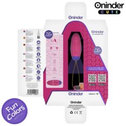 Comprar ONINDER CUTE - LOVE PLEASURE HUEVO VIBRO-WAVE TAPPING SILICONA - APP MUNDIAL GRATUITA al mejor precio - Envíos Discretos