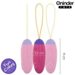 Comprar ONINDER CUTE - LOVE PLEASURE HUEVO VIBRO-WAVE TAPPING SILICONA - APP MUNDIAL GRATUITA al mejor precio - Envíos Discretos
