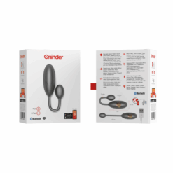Comprar ONINDER - DENVER HUEVO VIBRADOR NEGRO 7 X 2.7 CM - APP GRATUITA al mejor precio - Envíos Discretos