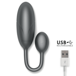 Comprar ONINDER - DENVER HUEVO VIBRADOR NEGRO 7 X 2.7 CM - APP GRATUITA al mejor precio - Envíos Discretos