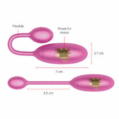 Comprar ONINDER - DENVER HUEVO VIBRADOR ROSA 7 X 2.7 CM - APP GRATUITA al mejor precio - Envíos Discretos