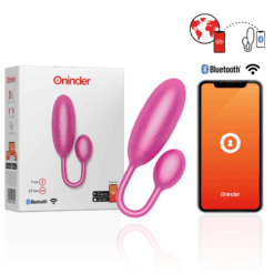Comprar ONINDER - DENVER HUEVO VIBRADOR ROSA 7 X 2.7 CM - APP GRATUITA al mejor precio - Envíos Discretos