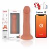 Comprar ONINDER - LARGE BOGOTÁ DILDO VIBRADOR 9 VELOCIDADES NATURAL 22 CM -O- 4.5 CM - APP GRATUITA al mejor precio - Envíos Discretos