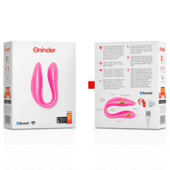 Comprar ONINDER - LISBOA ESTIMULADOR PUNTO G & CLÍTORIS ROSA - APP GRATUITA ROSA al mejor precio - Envíos Discretos