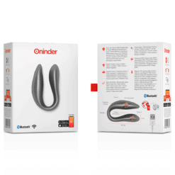 Comprar ONINDER - LISBOA ESTIMULADOR PUNTO G & CLÖTORIS NEGRO - APP GRATUITA al mejor precio - Envíos Discretos