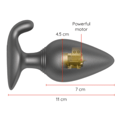 Comprar ONINDER - RIO PLUG ANAL VIBRADOR NEGRO - APP GRATUITA al mejor precio - Envíos Discretos