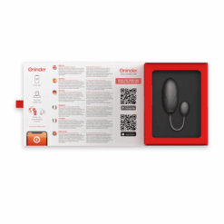 Comprar ONINDER - TOKYO HUEVO VIBRADOR NEGRO 7.5 X 3.2 CM - APP GRATUITA al mejor precio - Envíos Discretos
