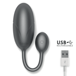 Comprar ONINDER - TOKYO HUEVO VIBRADOR NEGRO 7.5 X 3.2 CM - APP GRATUITA al mejor precio - Envíos Discretos