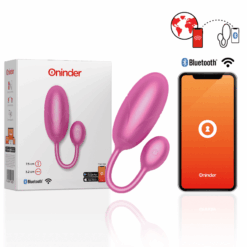 Comprar ONINDER - TOKYO HUEVO VIBRADOR ROSA 7.5 X 3.2 CM - APP GRATUITA al mejor precio - Envíos Discretos