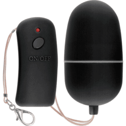 Comprar ONLINE - HUEVO VIBRADOR CON MANDO CONTROL REMOTO NEGRO al mejor precio - Envíos Discretos