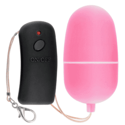 Comprar ONLINE - HUEVO VIBRADOR CON MANDO CONTROL REMOTO ROSA al mejor precio - Envíos Discretos