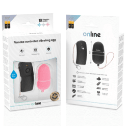 Comprar ONLINE - HUEVO VIBRADOR CON MANDO CONTROL REMOTO ROSA al mejor precio - Envíos Discretos