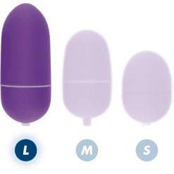 Comprar ONLINE - HUEVO VIBRADOR CONTROL REMOTO L LILA al mejor precio - Envíos Discretos