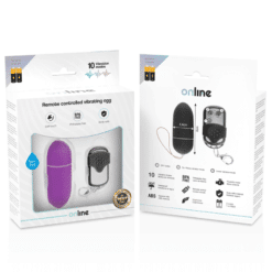 Comprar ONLINE - HUEVO VIBRADOR CONTROL REMOTO L LILA al mejor precio - Envíos Discretos