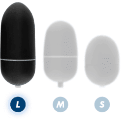 Comprar ONLINE - HUEVO VIBRADOR CONTROL REMOTO L NEGRO al mejor precio - Envíos Discretos