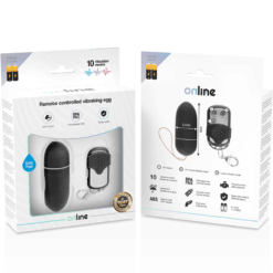 Comprar ONLINE - HUEVO VIBRADOR CONTROL REMOTO L NEGRO al mejor precio - Envíos Discretos