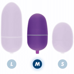 Comprar ONLINE - HUEVO VIBRADOR CONTROL REMOTO M LILA al mejor precio - Envíos Discretos