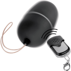 Comprar ONLINE - HUEVO VIBRADOR CONTROL REMOTO M NEGRO al mejor precio - Envíos Discretos