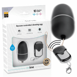 Comprar ONLINE - HUEVO VIBRADOR CONTROL REMOTO M NEGRO al mejor precio - Envíos Discretos