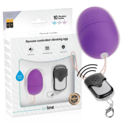 Comprar ONLINE - HUEVO VIBRADOR CONTROL REMOTO S LILA al mejor precio - Envíos Discretos