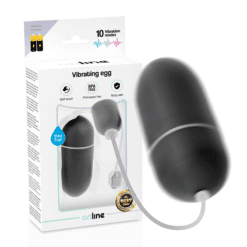 Comprar ONLINE - HUEVO VIBRADOR WATERPROOF NEGRO al mejor precio - Envíos Discretos