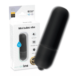 Comprar ONLINE - MINI BALA VIBRADORA NEGRO al mejor precio - Envíos Discretos