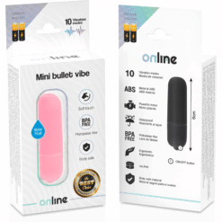 Comprar ONLINE - MINI BALA VIBRADORA ROSA al mejor precio - Envíos Discretos