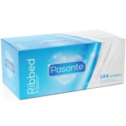Comprar PASANTE - RIBBED PASSION PRESERVATIVOS CAJA 144 UNIDADES al mejor precio - Envíos Discretos