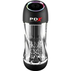 Comprar PDX ELITE - MASTURBADOR STROKER VIEWTUBE PRO VIBRADOR TRANSPARENTE al mejor precio - Envíos Discretos