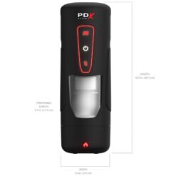 Comprar PDX ELITE - MILK ME HOTTER MASTURBADOR AUTOMÁTICO CON THRUSTING Y VIBRACIÓN EFECTO CALOR al mejor precio - Envíos Discretos