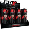 Comprar PDX ELITE - SET MASTURBADOR STROKER 12 UNIDADES: 6X VAGINA, 3X ANO, 3X BOCA al mejor precio - Envíos Discretos