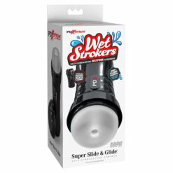 Comprar PDX EXTREME - SLIDE & GLIDE MASTURBADOR AUTOLUBRICANTE TRANSPARENTE al mejor precio - Envíos Discretos