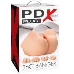 Comprar PDX PLUS - 360 BANGER MASTURBADOR ANO Y VAGINA REALÍSTICOS al mejor precio - Envíos Discretos