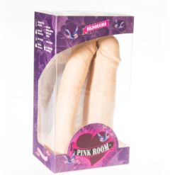 Comprar PINK ROOM - ARTHUS DILDO DOBLE REALÍSTICO NATURAL 17CM/15.5CM al mejor precio - Envíos Discretos
