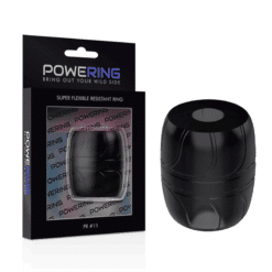 Comprar POWERING - SUPER FLEXIBLE Y RESISTENTE ANILLO PENE 5 CM PR11 NEGRO al mejor precio - Envíos Discretos
