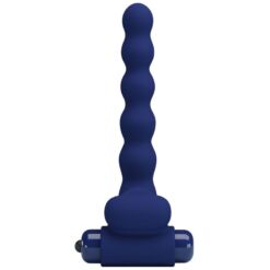 Comprar PRETTY LOVE - AJMAL ANILLO VIBRADOR CON PLUG AZUL al mejor precio - Envíos Discretos