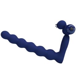 Comprar PRETTY LOVE - AJMAL ANILLO VIBRADOR CON PLUG AZUL al mejor precio - Envíos Discretos