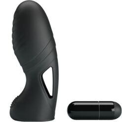 Comprar PRETTY LOVE - ALAN VIBRADOR DE DEDO SILICONA NEGRO al mejor precio - Envíos Discretos