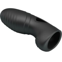 Comprar PRETTY LOVE - ALAN VIBRADOR DE DEDO SILICONA NEGRO al mejor precio - Envíos Discretos