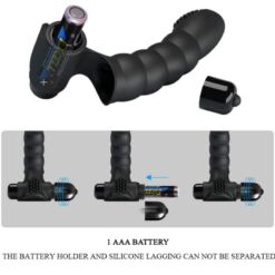 Comprar PRETTY LOVE - ALEXANDER VIBRADOR DE DEDO 10 VIBRACIONES NEGRO al mejor precio - Envíos Discretos