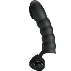 Comprar PRETTY LOVE - ALEXANDER VIBRADOR DE DEDO 10 VIBRACIONES NEGRO al mejor precio - Envíos Discretos