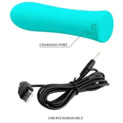 Comprar PRETTY LOVE - ALFREDA VIBRADOR SUPER POWER VERDE AGUA al mejor precio - Envíos Discretos