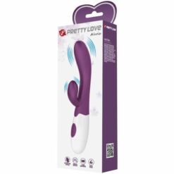Comprar PRETTY LOVE - ALVIS VIBRADOR RABBIT & PUNTO G MORADO al mejor precio - Envíos Discretos