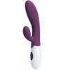 Comprar PRETTY LOVE - ALVIS VIBRADOR RABBIT & PUNTO G MORADO al mejor precio - Envíos Discretos
