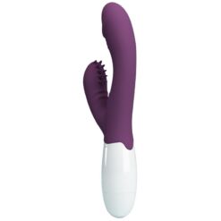 Comprar PRETTY LOVE - ANDRE VIBRADOR RABBIT & ESTIMULADOR PUNTO G MORADO al mejor precio - Envíos Discretos